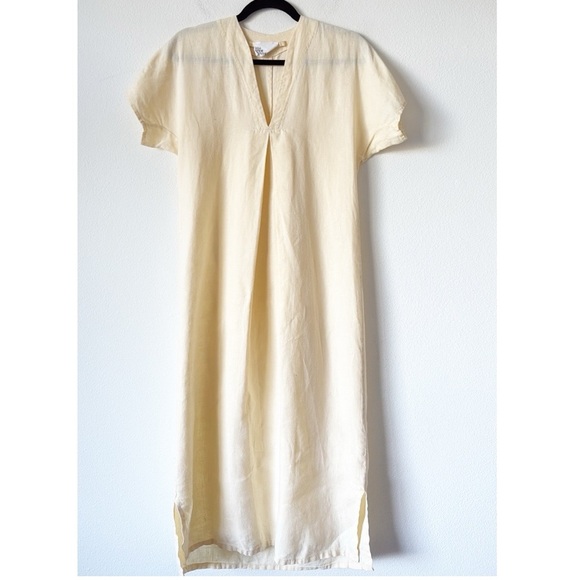 Lisa Marie Hernandez Linen Midi Dress - Picture 3 of 14